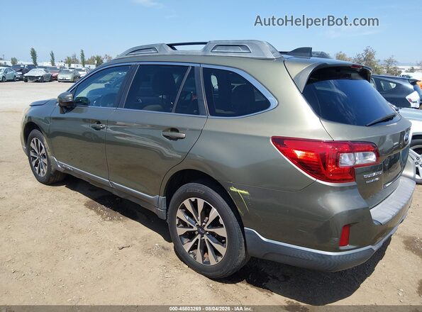 4S4BSALC7G3207908 2016 SUBARU OUTBACK Green Vista frontal