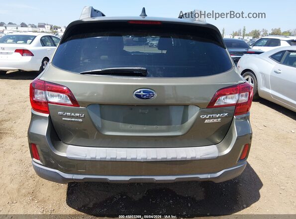 4S4BSALC7G3207908 2016 SUBARU OUTBACK Green 
