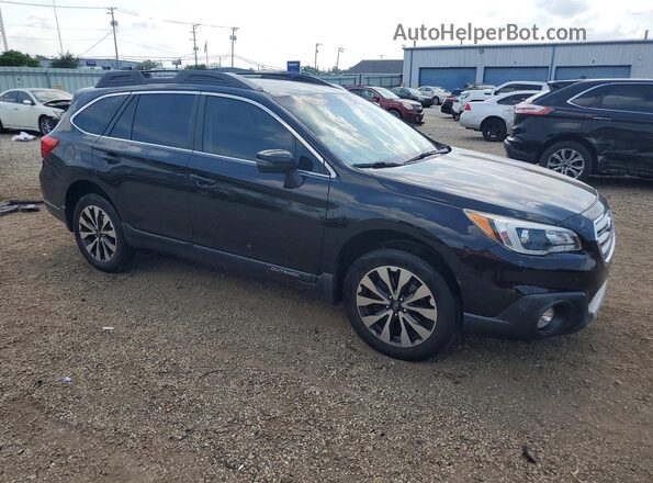 4S4BSALC7G3332911 2016 SUBARU OUTBACK Black Delantero derecho