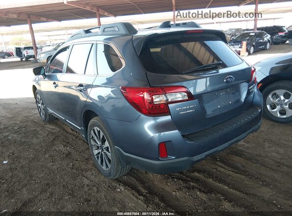 4S4BSALC9G3202936 2016 SUBARU OUTBACK Синий Задняя левая четверть