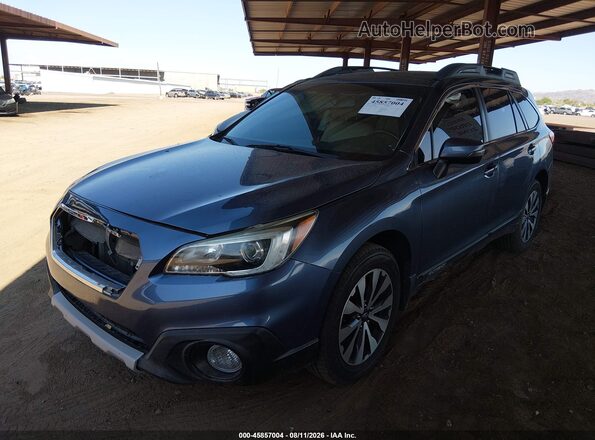 4S4BSALC9G3202936 2016 SUBARU OUTBACK Синий Передняя левая четверть