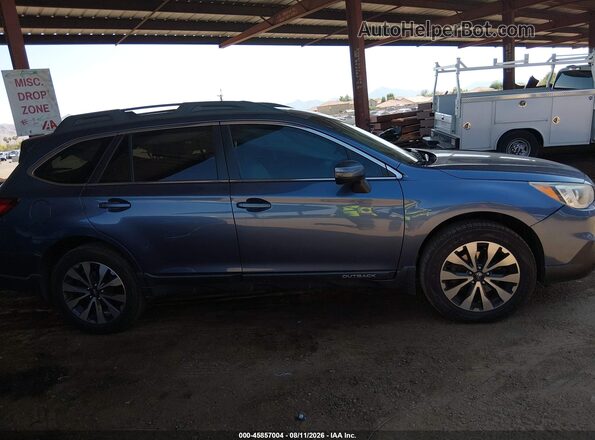 4S4BSALC9G3202936 2016 SUBARU OUTBACK Синий Вид задней части салона