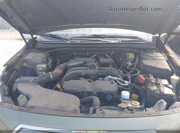 4S4BSANC0G3211215 2016 SUBARU OUTBACK Green Rear view