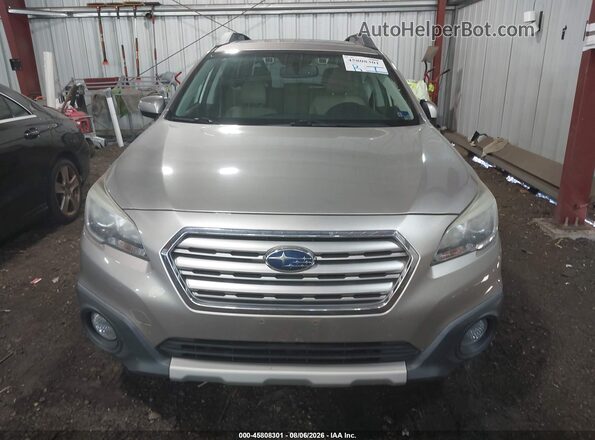 4S4BSANC0G3286691 2016 SUBARU OUTBACK Beige ხელსაწყოთა პანელის ხედი