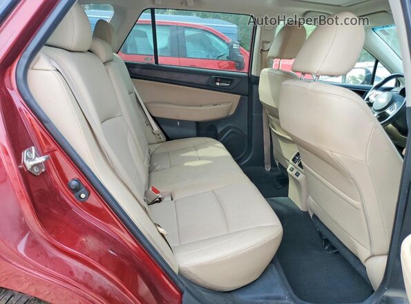 4S4BSANC0H3204783 2017 SUBARU OUTBACK Red Սալոնի հետևի տեսք