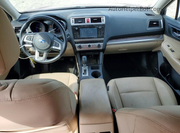 4S4BSANC0H3204783 2017 SUBARU OUTBACK Red Առջևի վահանակի տեսք