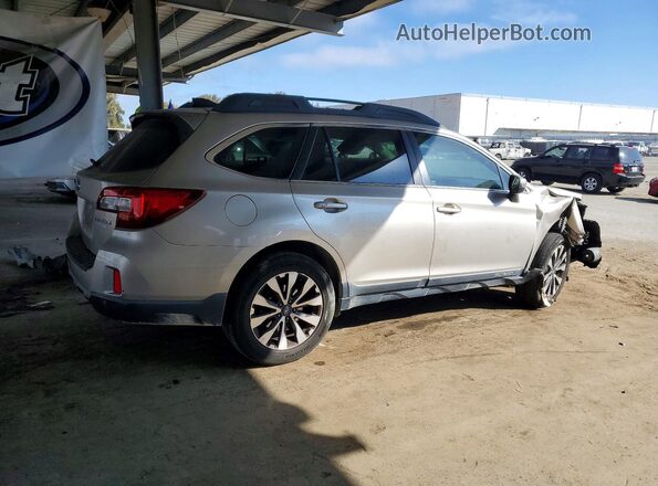 4S4BSANC0H3228498 2017 SUBARU OUTBACK Золотой Задняя правая четверть