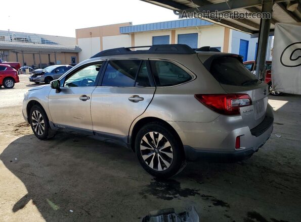 4S4BSANC0H3228498 2017 SUBARU OUTBACK Золотой Задняя левая четверть