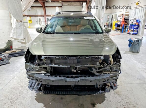 4S4BSANC0H3366056 2017 SUBARU OUTBACK Green Դիմացի տեսք