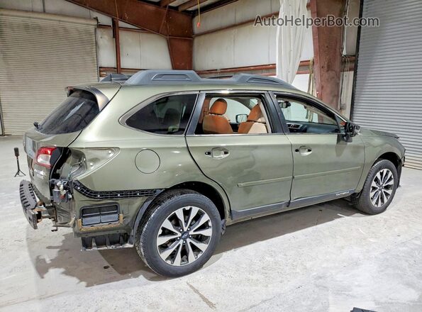 4S4BSANC0H3366056 2017 SUBARU OUTBACK Green Հետևի աջ