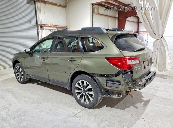 4S4BSANC0H3366056 2017 SUBARU OUTBACK Green Հետևի ձախ
