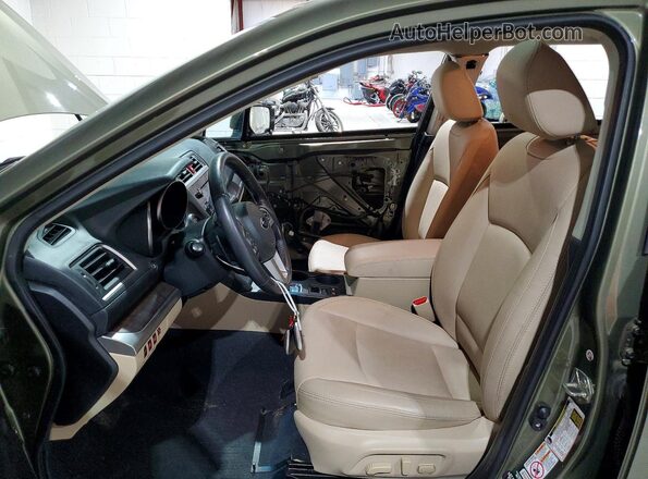 4S4BSANC0H3366056 2017 SUBARU OUTBACK Green Սալոնի դիմացի տեսք