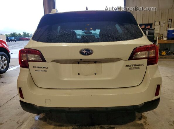 4S4BSANC0H3394827 2017 SUBARU OUTBACK White Widok z tyłu