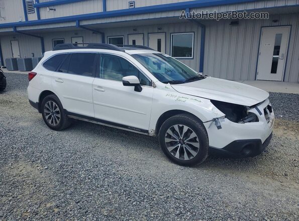 4S4BSANC0H3412923 2017 SUBARU OUTBACK Белый Передняя правая четверть