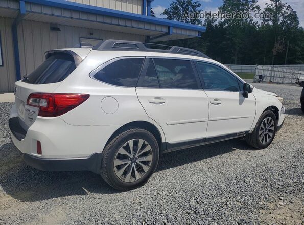 4S4BSANC0H3412923 2017 SUBARU OUTBACK Белый Задняя правая четверть