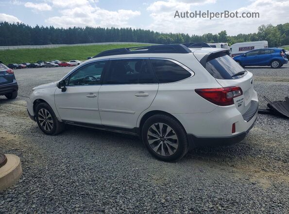 4S4BSANC0H3412923 2017 SUBARU OUTBACK Белый Задняя левая четверть