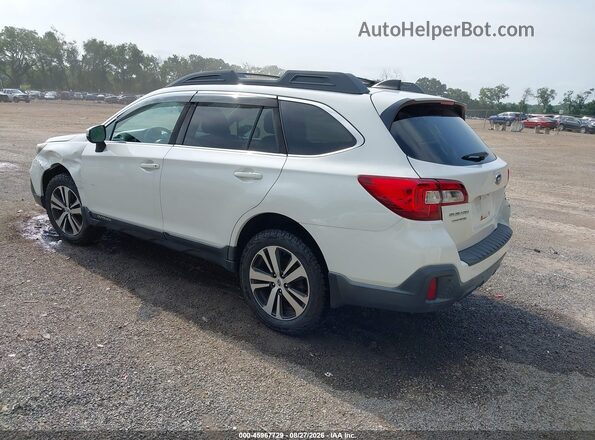 4S4BSANC0J3340420 2018 SUBARU OUTBACK White უკანა მარცხენა