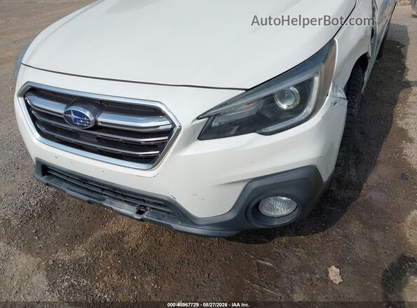 4S4BSANC0J3340420 2018 SUBARU OUTBACK White წინა ხედი