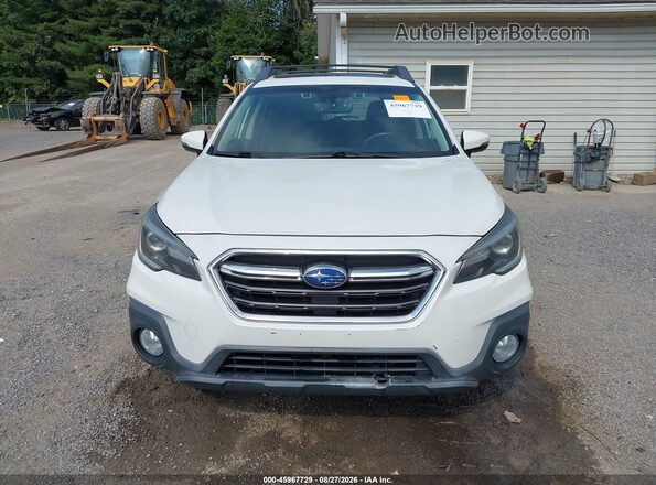 4S4BSANC0J3340420 2018 SUBARU OUTBACK White ხელსაწყოთა პანელის ხედი