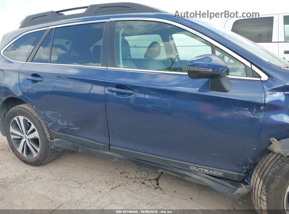 4S4BSANC0K3201776 2019 SUBARU OUTBACK Синий Вид задней части салона