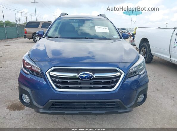 4S4BSANC0K3201776 2019 SUBARU OUTBACK Синий Вид щитка приборов