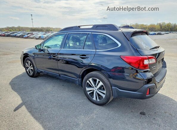 4S4BSANC0K3225303 2019 SUBARU OUTBACK Черный Задняя левая четверть