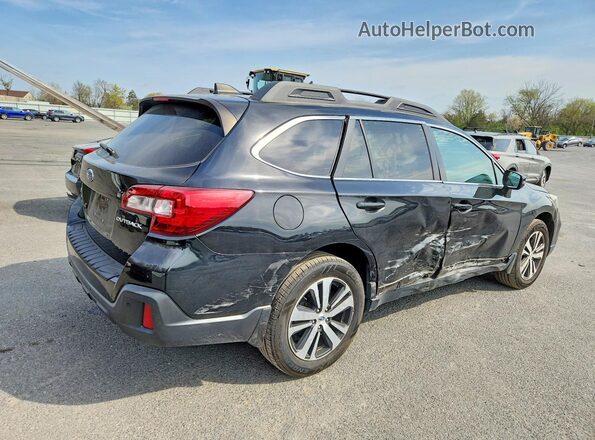 4S4BSANC0K3225303 2019 SUBARU OUTBACK Черный Задняя правая четверть