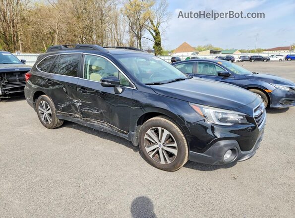 4S4BSANC0K3225303 2019 SUBARU OUTBACK Черный Передняя правая четверть