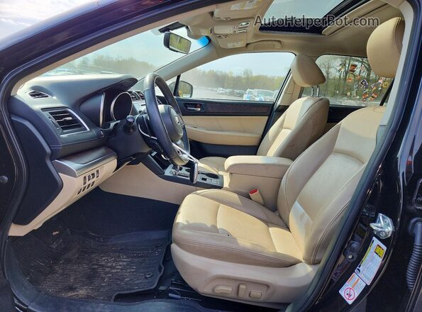 4S4BSANC0K3225303 2019 SUBARU OUTBACK Черный Вид салона спереди