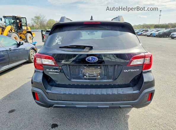 4S4BSANC0K3225303 2019 SUBARU OUTBACK Черный Вид сзади