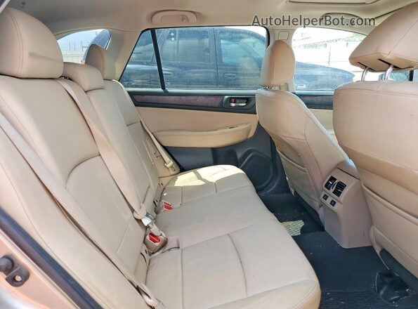 4S4BSANC1H3228820 2017 SUBARU OUTBACK Gray Rear interior view
