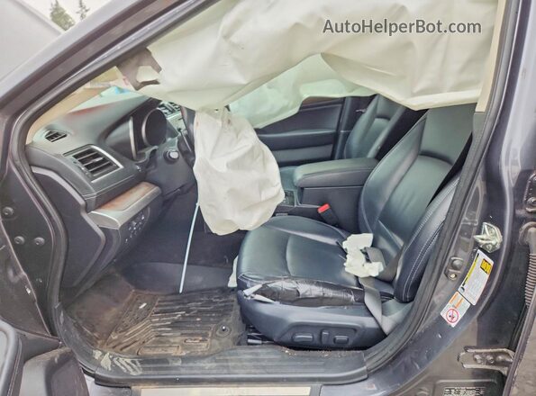 4S4BSANC1J3218357 2018 SUBARU OUTBACK Gray Front interior view