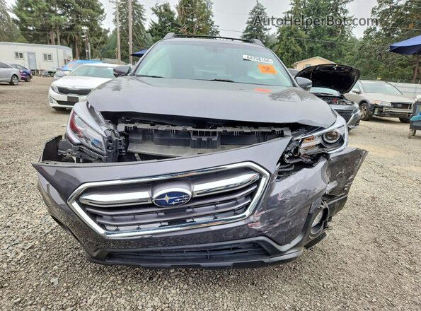 4S4BSANC1J3218357 2018 SUBARU OUTBACK Gray Front view