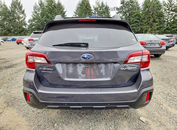 4S4BSANC1J3218357 2018 SUBARU OUTBACK Gray Rear view