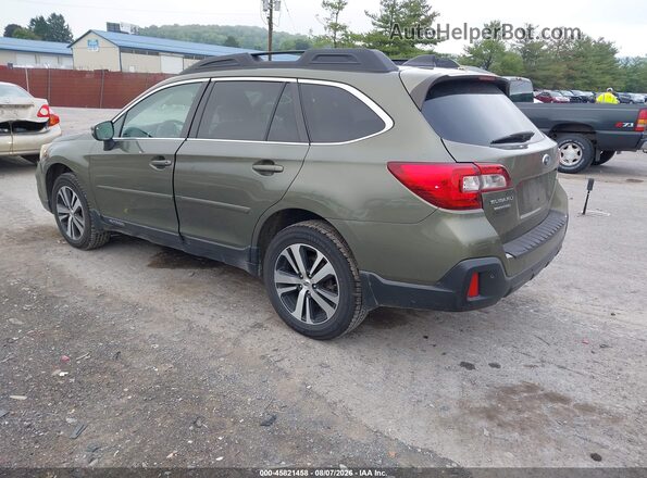 4S4BSANC1J3323691 2018 SUBARU OUTBACK Green Հետևի ձախ