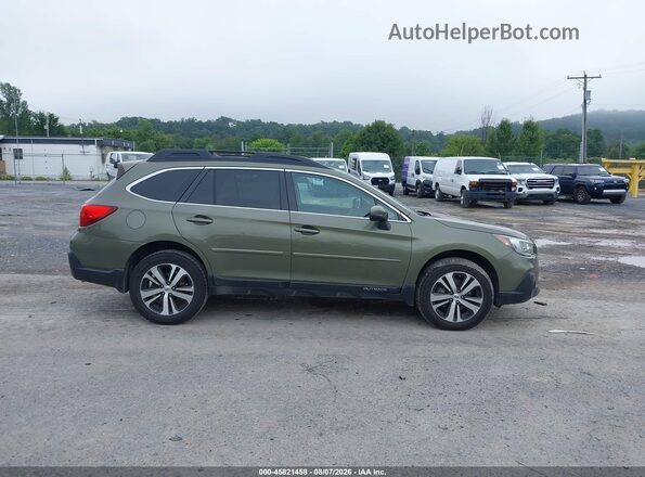 4S4BSANC1J3323691 2018 SUBARU OUTBACK Green Սալոնի հետևի տեսք