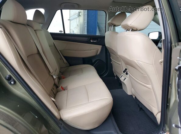 4S4BSANC1J3362863 2018 SUBARU OUTBACK Green Вид задньої частини салону