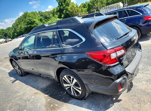4S4BSANC1K3205528 2019 SUBARU OUTBACK Black უკანა მარცხენა