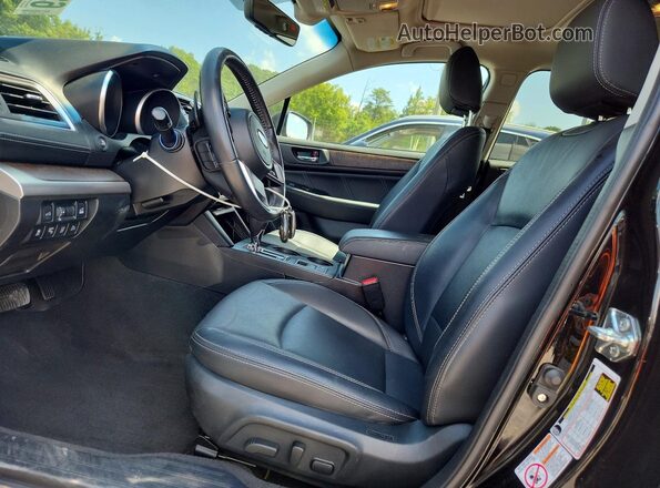 4S4BSANC1K3205528 2019 SUBARU OUTBACK Black წინა სალონის ხედი