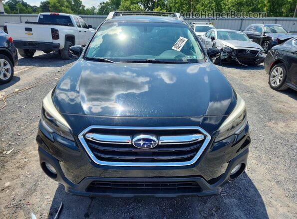 4S4BSANC1K3205528 2019 SUBARU OUTBACK Black წინა ხედი