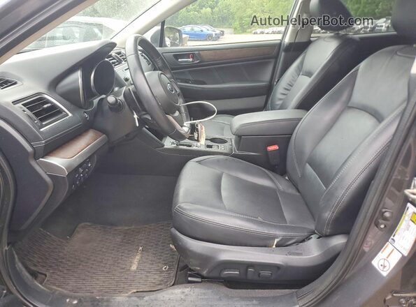 4S4BSANC1K3295800 2019 SUBARU OUTBACK Gray Widok wnętrza z przodu