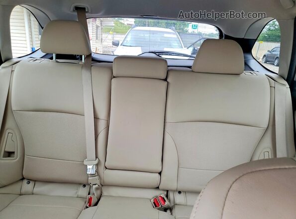 4S4BSANC1K3314152 2019 SUBARU OUTBACK Tan Հետևի նստատեղերի տեսք