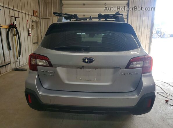 4S4BSANC1K3319030 2019 SUBARU OUTBACK Silver Вид ззаду