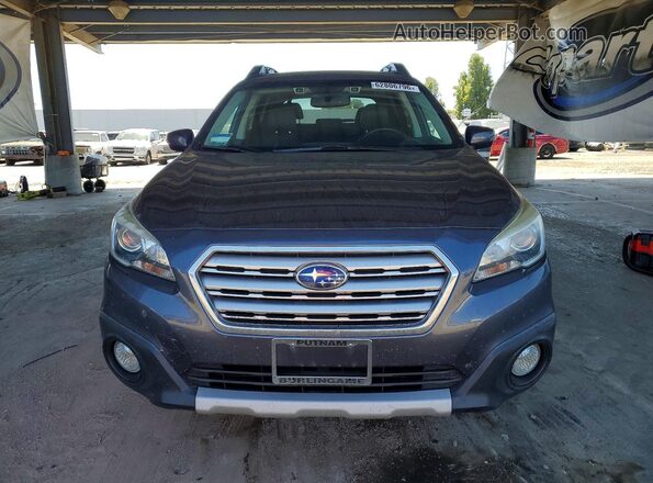 4S4BSANC2F3279112 2015 SUBARU OUTBACK Gray Front view