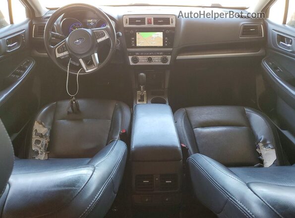 4S4BSANC2F3279112 2015 SUBARU OUTBACK Gray Dashboard view
