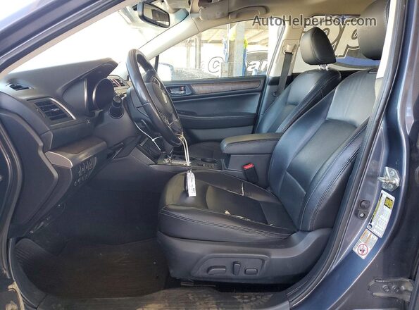 4S4BSANC2F3279112 2015 SUBARU OUTBACK Gray Front interior view