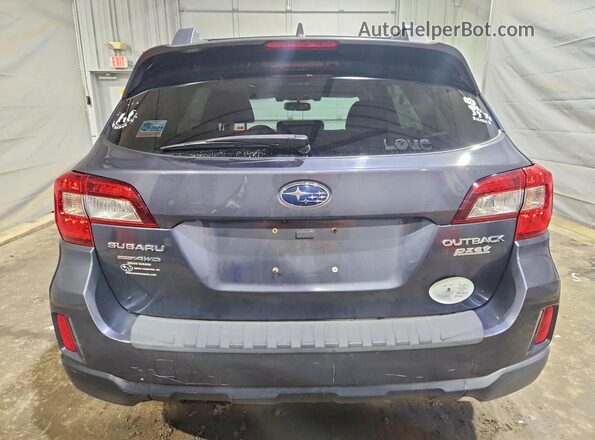 4S4BSANC2G3359902 2016 SUBARU OUTBACK Gray Widok z tyłu