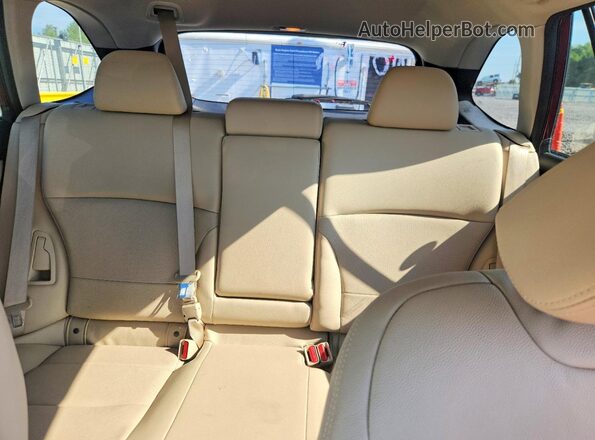 4S4BSANC2H3212612 2017 SUBARU OUTBACK Burgundy Вид задніх сидінь