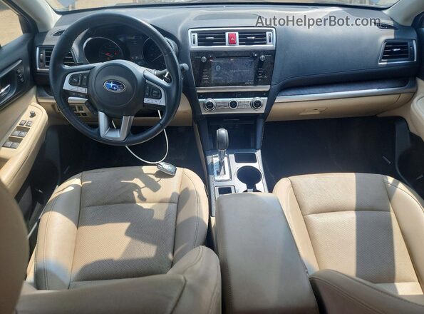4S4BSANC2H3324343 2017 SUBARU OUTBACK Blue Dashboard view