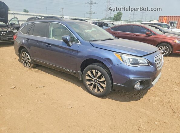 4S4BSANC2H3324343 2017 SUBARU OUTBACK Blue Front right